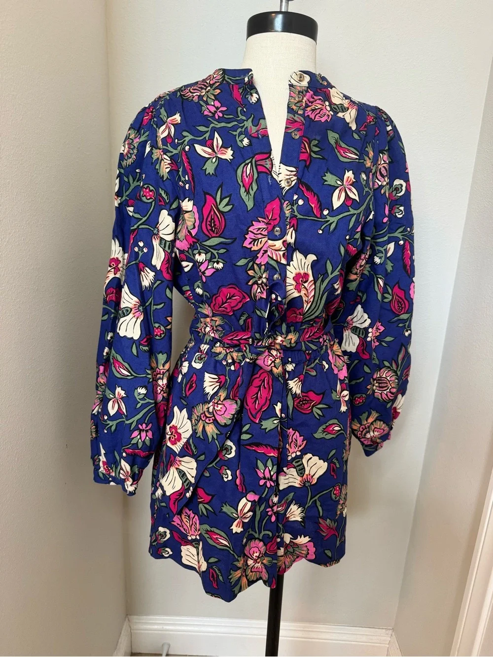 Sezane vibrant floral
